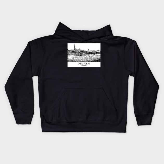 Neu-Ulm - Germany Kids Hoodie by Lakeric