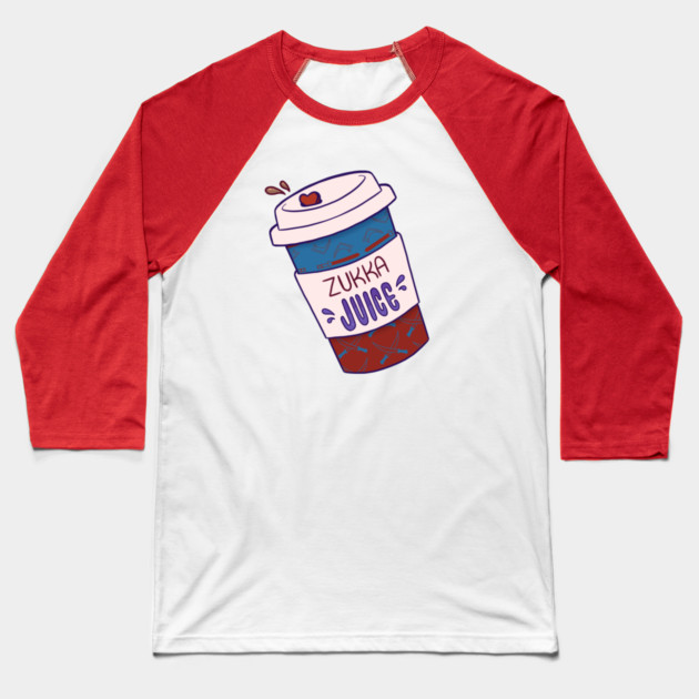 Zukka Juice Baseball T-Shirt by Art Of Glo