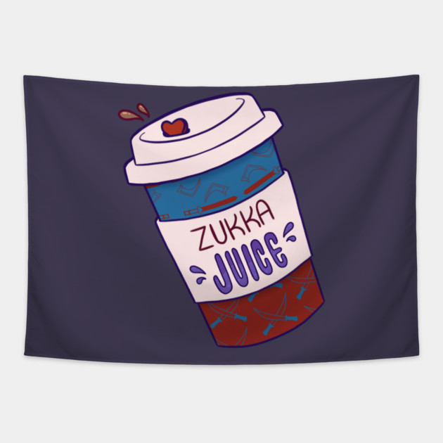 Zukka Juice Tapestry by Art Of Glo