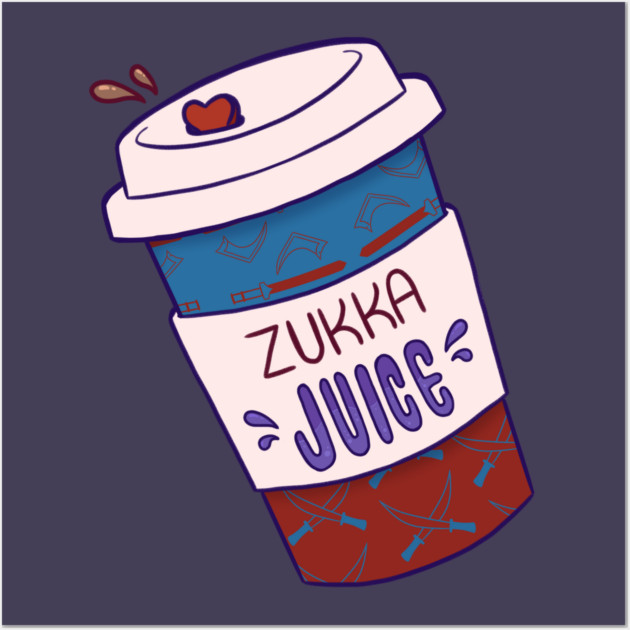 Zukka Juice Wall Art by Art Of Glo