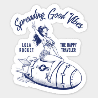 Spreading Good Vibes Sticker