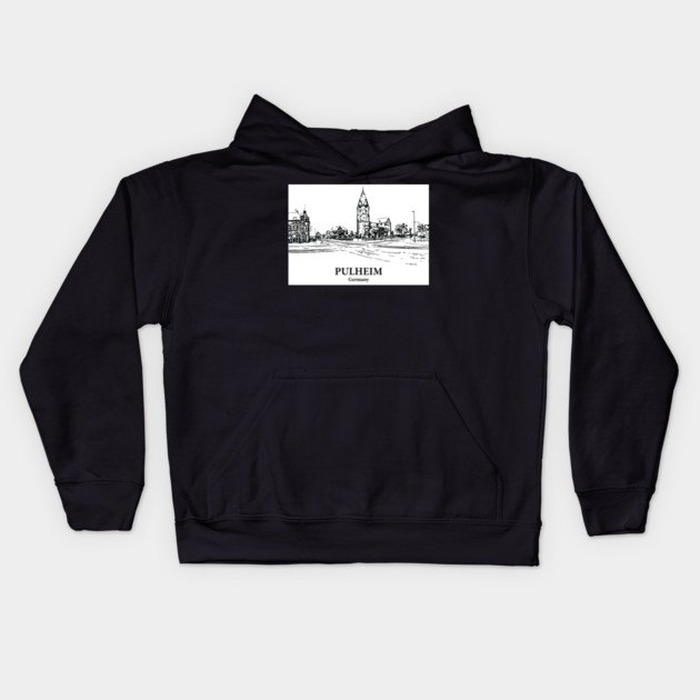 Pulheim - Germany Kids Hoodie by Lakeric