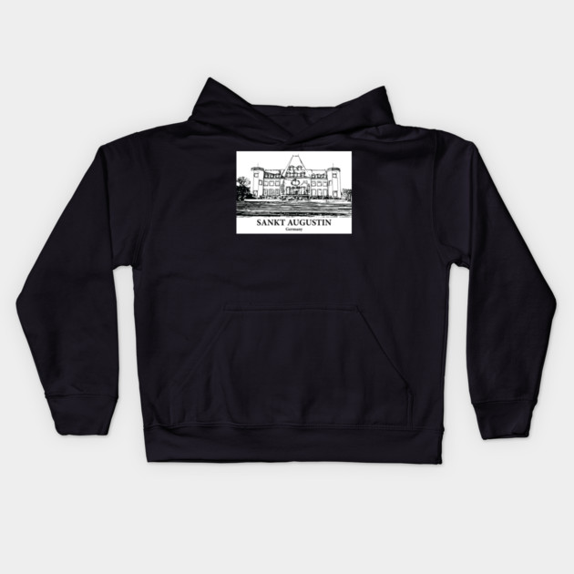 Sankt Augustin - Germany Kids Hoodie by Lakeric
