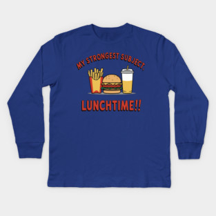 Lunchtime Kids Long Sleeve T-Shirt