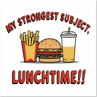 Lunchtime Posters and Art