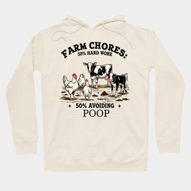 Farm Chores Hoodie by faithfamilyhomedesigns