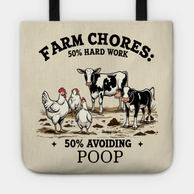 Farm Chores Tote by faithfamilyhomedesigns