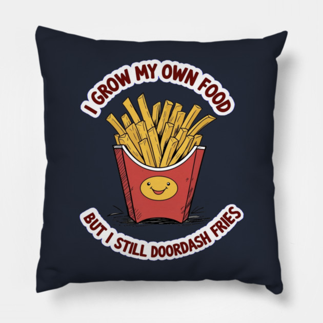 Fries Pillow by faithfamilyhomedesigns