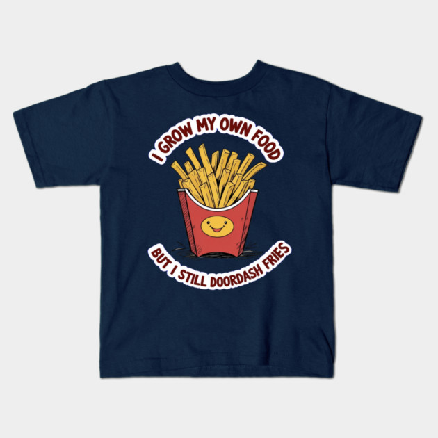 Fries Kids T-Shirt by faithfamilyhomedesigns