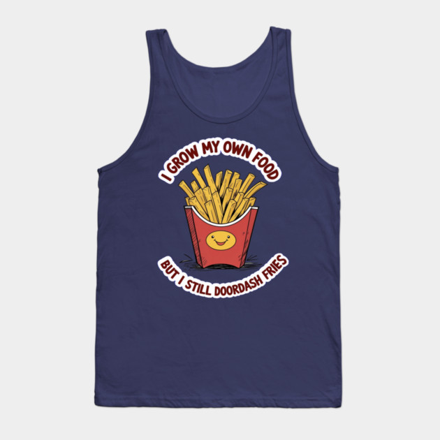 Fries Tank Top by faithfamilyhomedesigns