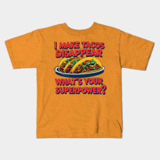 Super Tacos Kids T-Shirt