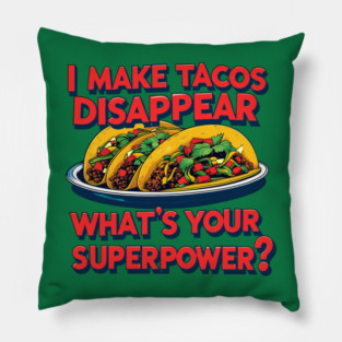 Super Tacos Pillow