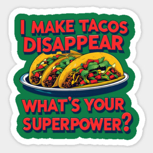 Super Tacos Sticker