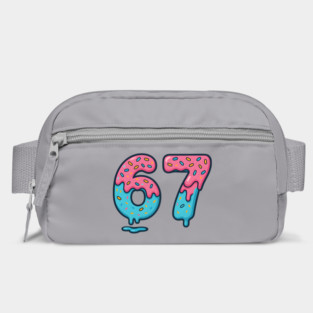 Sprinkle Frosted 67 Number Art Bag