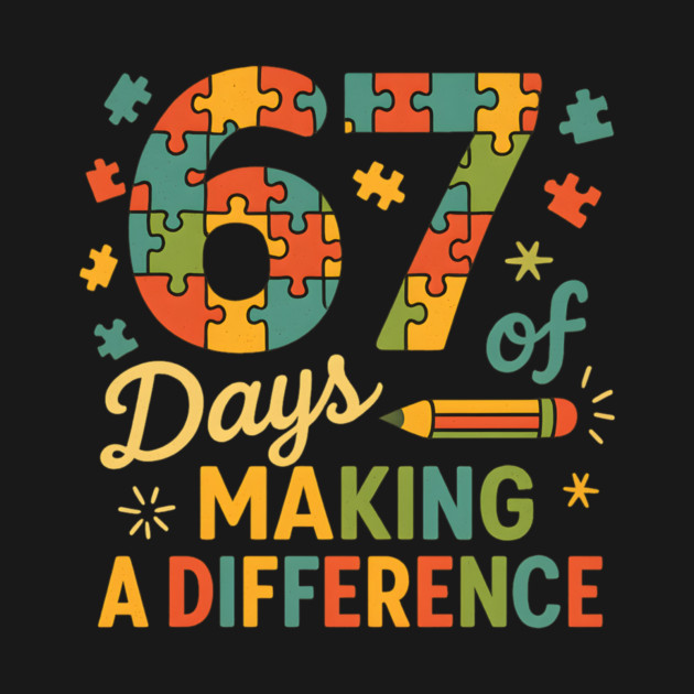 67 Days of Making a Difference Puzzle by ArtistTee ⭐⭐⭐⭐⭐