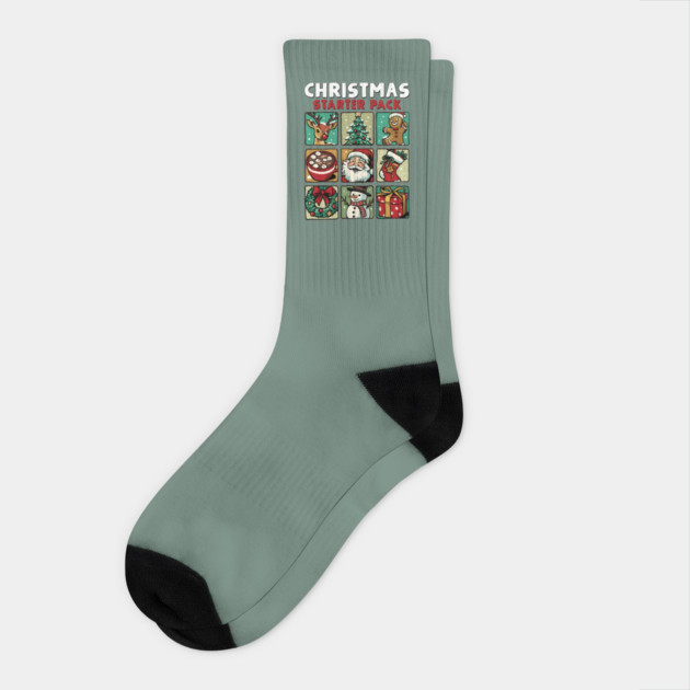 Christmas Starter Pack Socks by GoshWow®