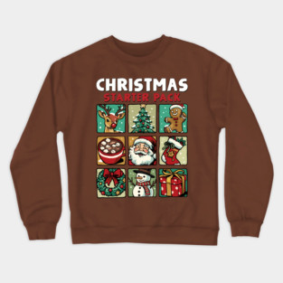 Christmas Starter Pack Crewneck Sweatshirt