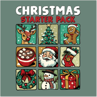 Christmas Starter Pack Posters and Art
