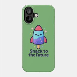 Cute Space Popsicle Rocket – Snack to the Future Kawaii Cosmic Design Phone Case