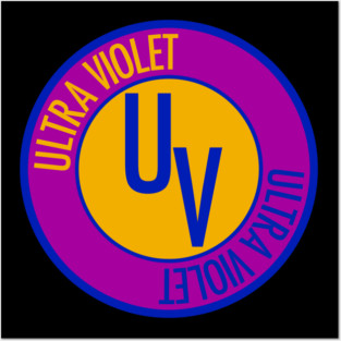 UltraViolet round logo Posters and Art