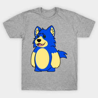 Chunky Wolf Pup (smiling) T-Shirt