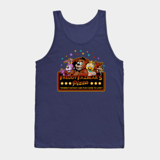 Five Nights at Freddy's Logo Tank Top