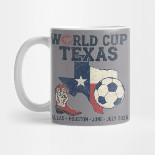 World Cup Texas 2026 Soccer Mug