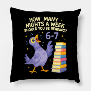How Many Nights a Week Should You be Reading? 6–7 Pillow