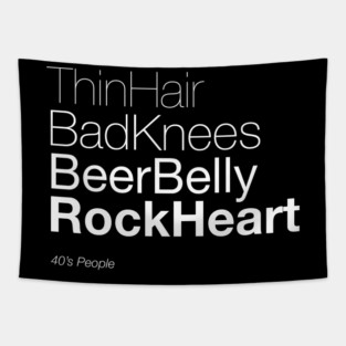 40's People Tapestry