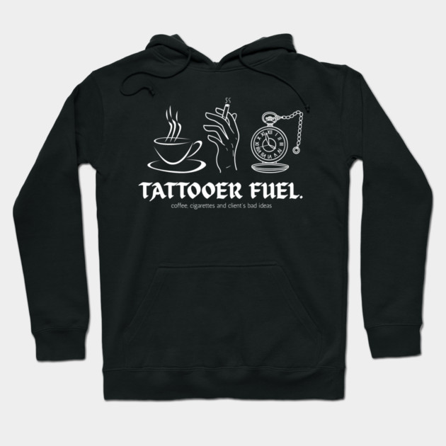 Tattooer Fuel. Hoodie by Demian Stipatio