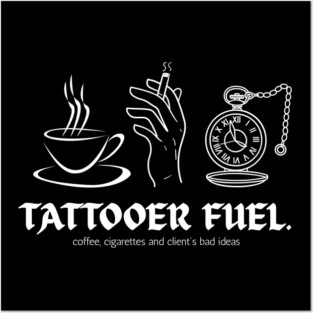 Tattooer Fuel. Posters and Art