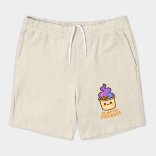 Slurp the Universe – Cosmo Bites Kawaii Galaxy Noodle Cup Design Shorts