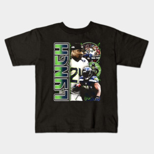 Marshawn Lynch Seattle Collage Kids T-Shirt