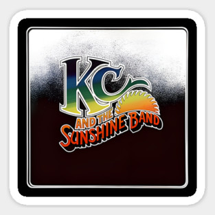 KC and The Sunshine Band // KC and the Sunshine Band Sticker