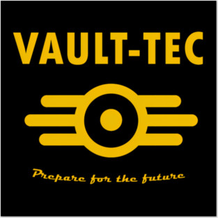 Fallout 4 Vault-Tec Logo Posters and Art