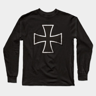German Iron Cross Long Sleeve T-Shirt