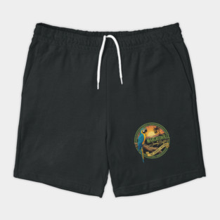 Jimmy Buffett Margaritaville Parrot Shorts