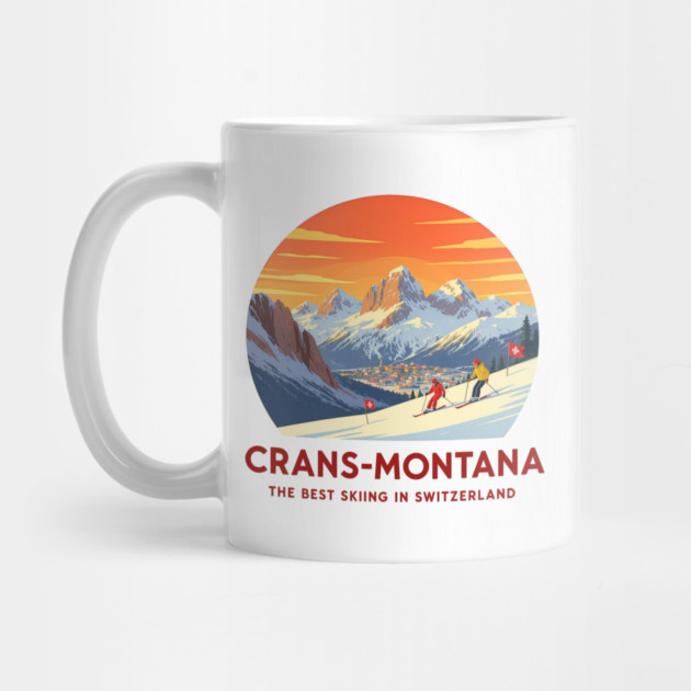 Crans-Montana Switzerland Skiing The Best Place Ever by Art2Wear