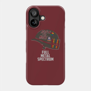 Unsubscribe Podcast Merch Full Metal Spectrum Phone Case