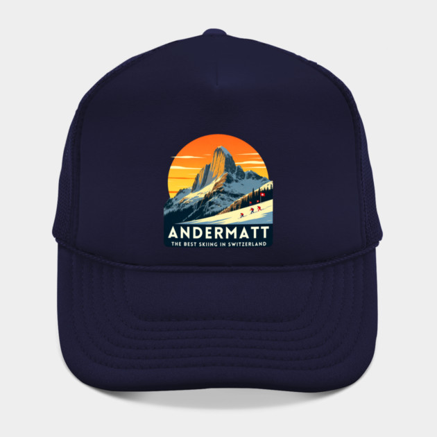 Andermatt Skiing in Switzerland Vacation Trip by Art2Wear