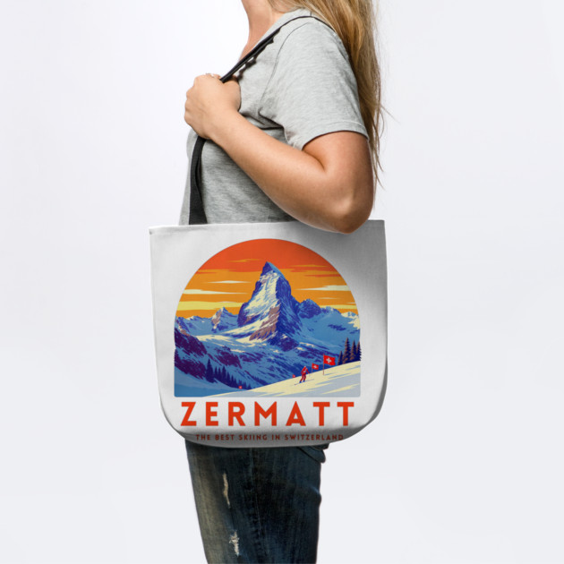 Zermatt Best Skiing in Switzerland Famous Resorts by Art2Wear