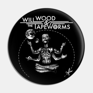 Will Wood and The Tapeworms Dr. Sunshine Is Dead Pin