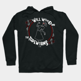 Will Wood and The Tapeworms Skeleton Appreciation Day in Vestal Hoodie