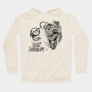 Will Wood and The Tapeworms White Knuckle Jerk Hoodie