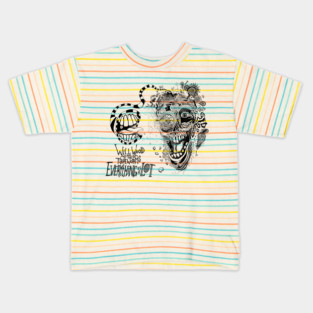 Will Wood and The Tapeworms White Knuckle Jerk Kids T-Shirt