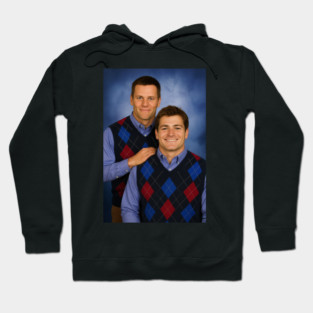 Drake Maye & Tom Step-brothers New England Football Hoodie