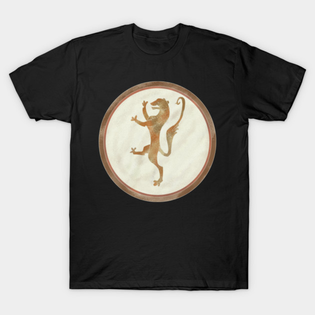 MOSAIC LION T-Shirt by droidmonkey