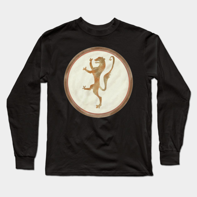 MOSAIC LION Long Sleeve T-Shirt by droidmonkey