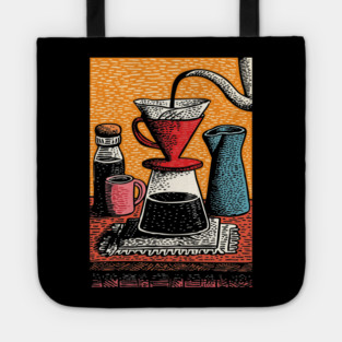 The Art of the Pour Over | V60 Coffee Brewing Tote