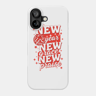 New Year, New Vibes Disco Tee Phone Case